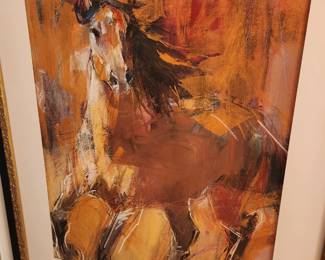 Oregon Artist Dawn Emerson - 'Red Thunder'.
