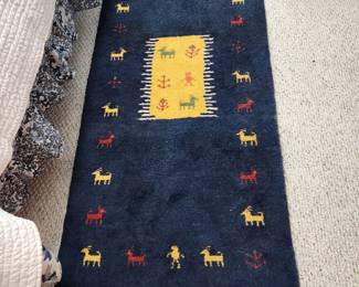 70" x 30'' Handmade Wool India