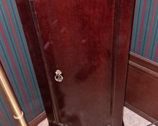 Jewelry Armoire with Internal Drawers and Storage
