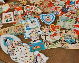 Vintage Valentines - Large Assortment with Disney Valentines