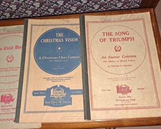 Assortment of Sheet Music