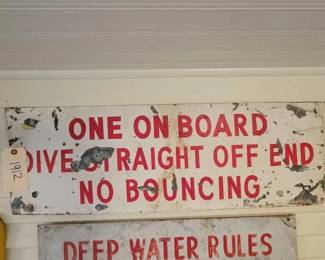 #1912 • Metal Sign
