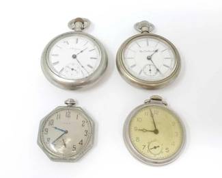 #516 • (4) Pocket Watches

