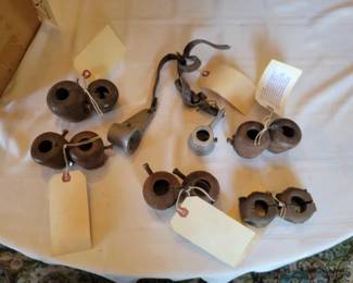 #1037 • Vintage Cow/Bull Horn Weights
