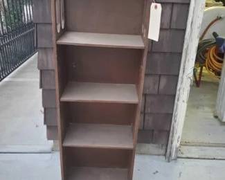 #5176 • Vintage Wooden Book Shelf
