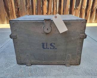 #4906 • Military Trunk.
