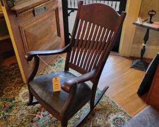 #1002 • Vintage Colonial Chair Co Rocking Chair
