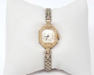 #514 • 10k Gold Filled Bulova Watch
