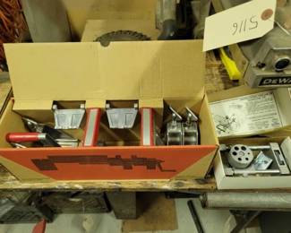 #5118 • Doweling Jig & Auger Bit Depth Gauge & The Zyliss Vice
