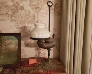 #1482 • Antique Lamp

