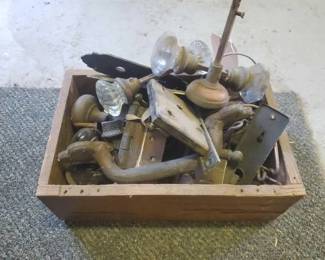 #5006 • Vintage Door Knobs, Handles, and Hinges
