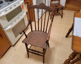 #1204 • Antique Wooden Chair
