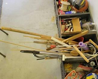 #5068 • PVC Pipe, Wood Sticks, Wooden Handles, Metal Handles, & More
