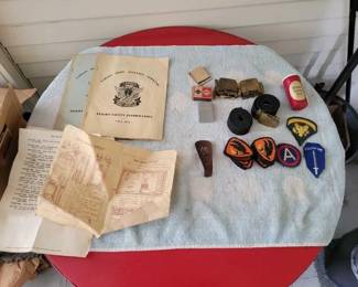 #1968 • Boy Scout Items
