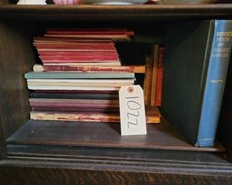 #1022 • Vintage Books, Annuals, Dictionary, and Radio Doings
