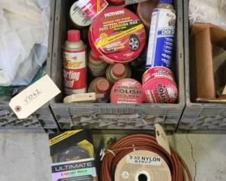 #5064 • Car Polish, Liquid Wax, Nylon, & More
