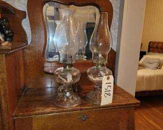 #1518 • Vintage Kerosene Lamp

