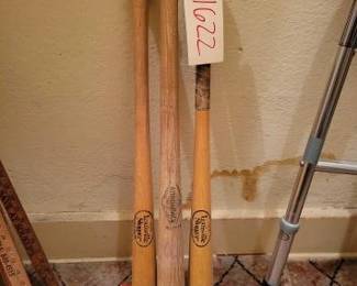 #1622 • Vintage Wooden Baseball Bats
