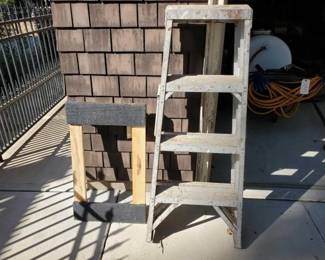 #4929 • 4ft Ladder and Furniture Dolly
