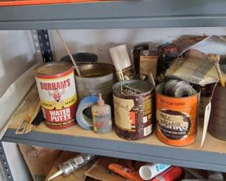 #5148 • Nuts, Bolts, Washers, Paint Brushes, Tape, & More
