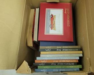 #5098 • Over 25 Automobile Books, Tecnology , & Gun Book
