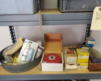 #5160 • Shelf Full Of Electrical Parts
