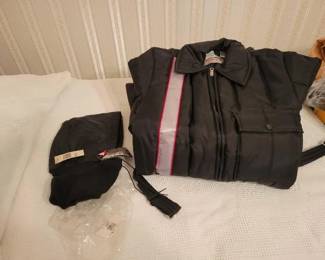 #1652 • Hyde Gloves, Snow Suit and Goose down Sleeping bag.
