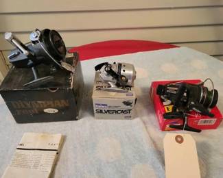 #1988 • 3 Fishing Reels
