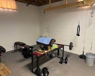 more gym equipment