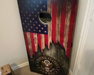 US Army Cornhole set