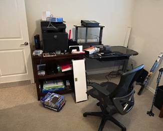 Office furniture, printer