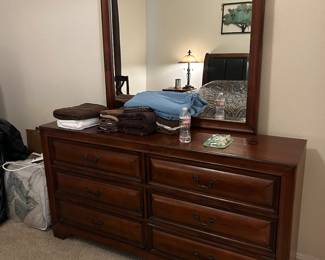 Dresser and mirror 