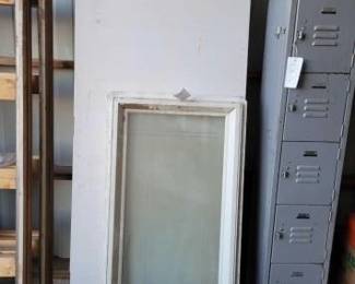 #15034 • Wooden Door and Window Panel
