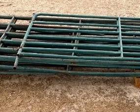#26 • 5- 16' x 5' - 6- Rail Corral Panels. One 12' x 5' Gate Panel
