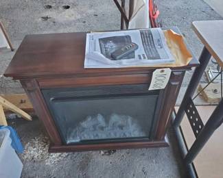 #10068 • Twin Star Electric Firepalce Set
