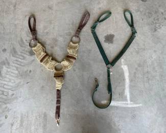 #3044 • Mohair Breast Collar and Nylon Breast Collar
