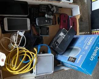 #10572 • Phones, Wi-Fi Routers, Power Cords
