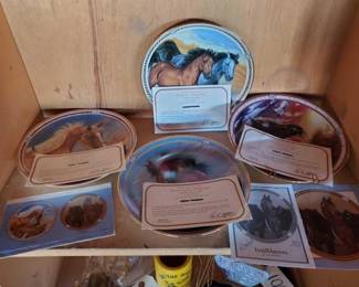 #10040 • (4) Porcelain Collector Plates
