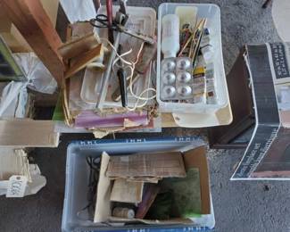 #10066 • Lot of Stained Glass Supplies
