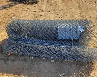 #18 • 2 Rolls Chain Link Fencing
