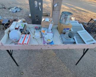 #15254 • Light Bulbs, Light Fixtures, Smoke Alarm, Air Conditioning Registers, Hose Connector, Damper
