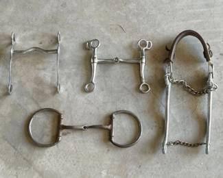 #2064 • (3) Bits and (1) Hackamore
