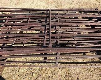 #220 • Seven Different Size Corral Panels
