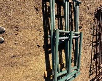 #258 • Four Large Pipe Gate Panels

