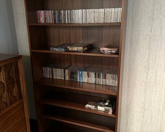 BUY IT NOW: Vintage Mid-Century Modern Closed-Back Bookshelf. $200