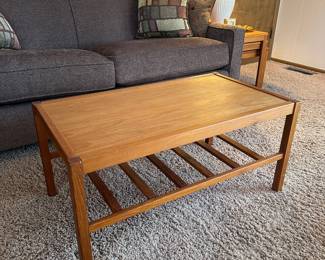BUY IT NOW: Vintage Mid-Century Modern Danish Teak Coffee Table. $275