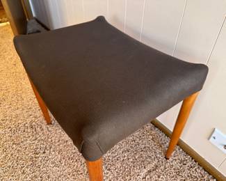 BUY IT NOW: Vintage Mid-Century Modern Footstool by Niels Møller. $120