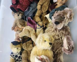 Beanie Babies and Mohair bears