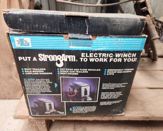 Strongarm electric winch