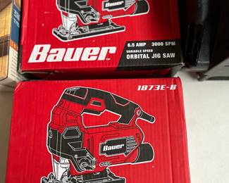 Bauer New-in-box Orbital Jig saws